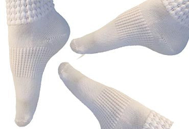 Seamless Arch Support Poodle Socks